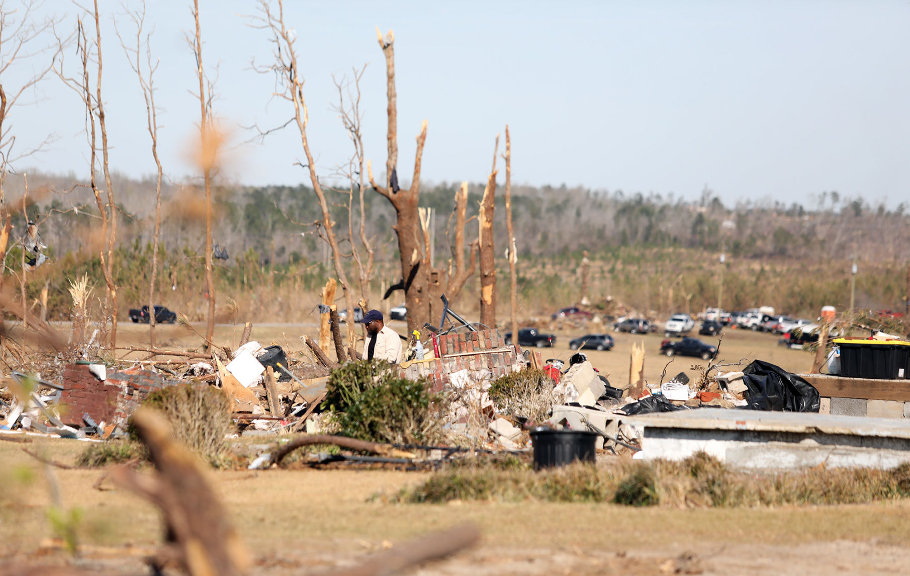Clean up on Lee County Road 36